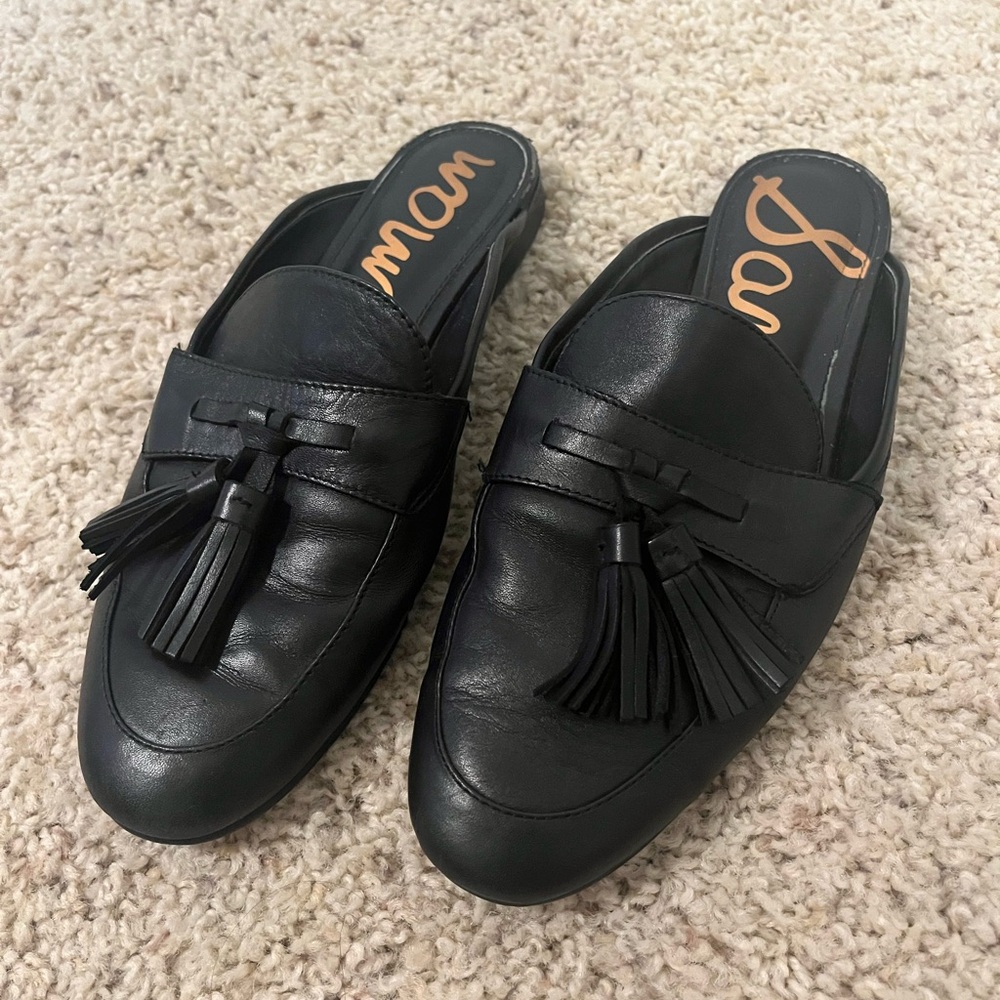 Sam Edelman Paris Tassle Flat Mules